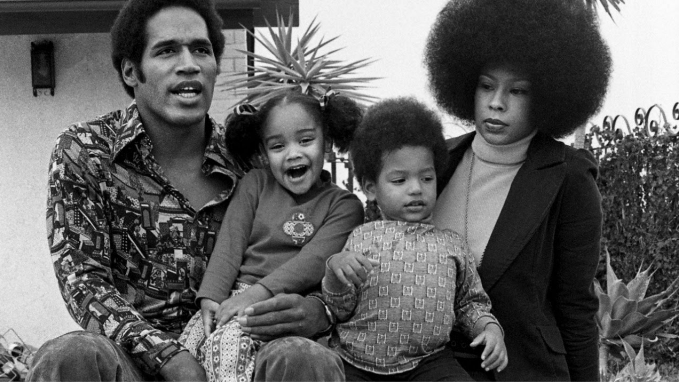 A rare childhood photo of Aaren Simpson, the daughter of O.J. Simpson and Marguerite Whitley.